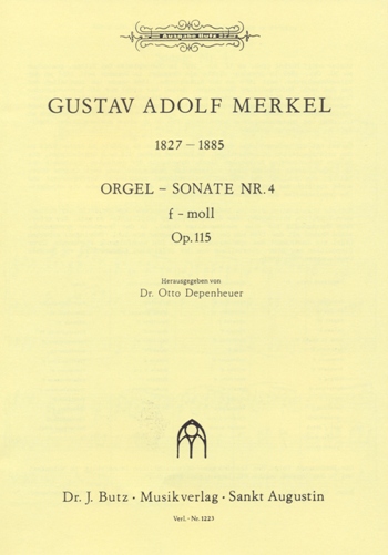 Sonate f-Moll Nr.4 op.115  für Orgel  