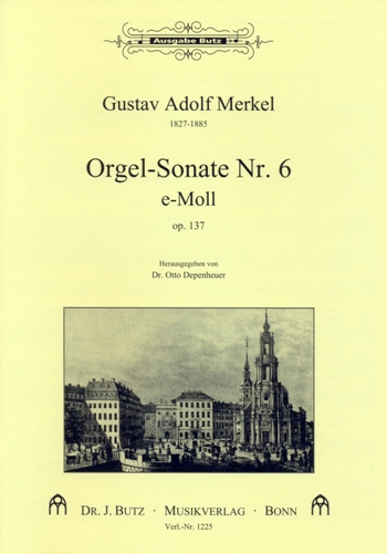 Sonate e-Moll Nr.6 op.137  für Orgel  
