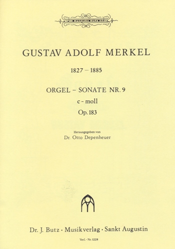 Sonate c-Moll Nr.9 op.183  für Orgel  