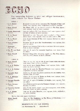 O che nuovo stupor for mezzosopran,  viool (fluit, blokfluit, hobo) e bc  