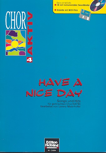 Chor aktiv Band 4 Have a nice&nbsp;&nbsp;day für gem Chor&nbsp;&nbsp;