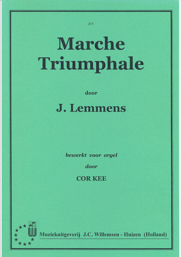 Marche triumphale&nbsp;&nbsp;for organ&nbsp;&nbsp;