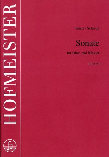 Sonate op.13  für Oboe und Klavier  