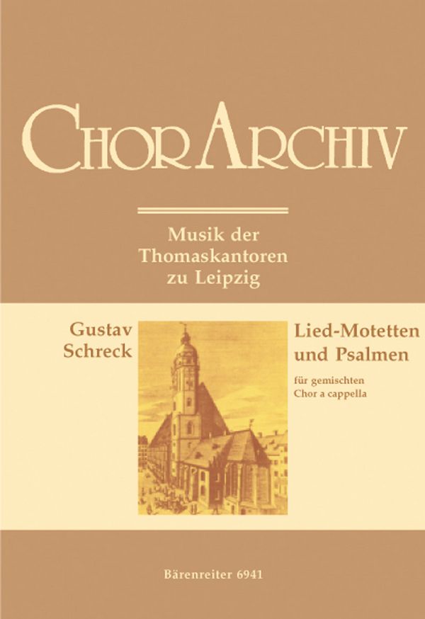 LIED-MOTETTEN UND PSALMEN FUER  SATB-CHOR A CAPPELLA  