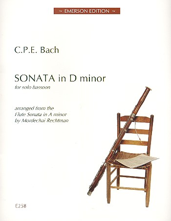 Sonata d minor  for bassoon  
