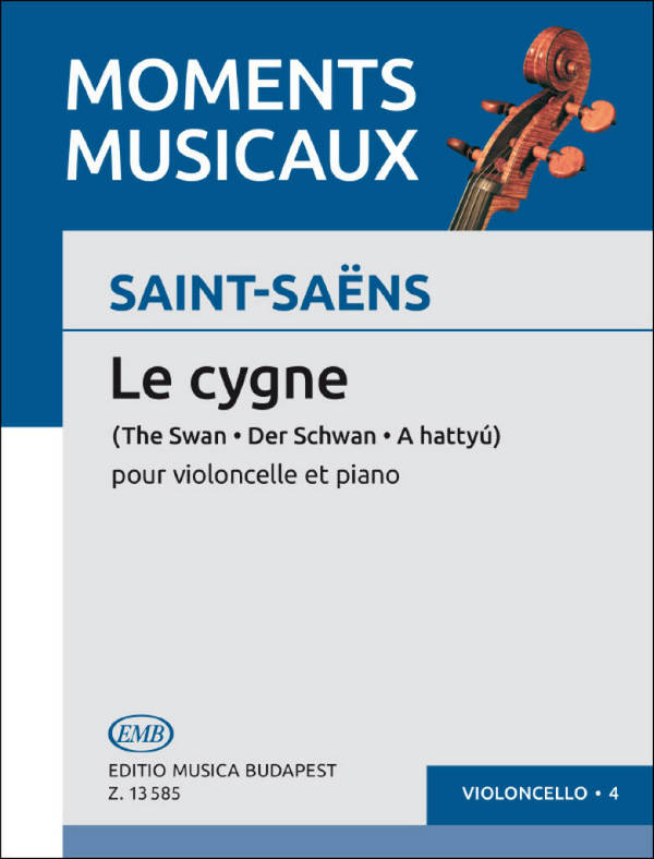 Le Cygne&nbsp;&nbsp;pour violoncelle et piano&nbsp;&nbsp;