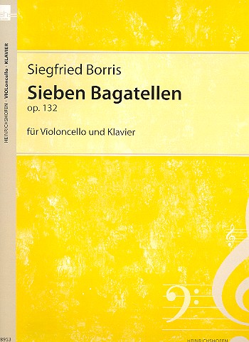7 Bagatellen op.132  für Violoncello und Klavier  