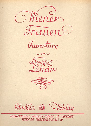 Wiener Frauen Ouvertüre&nbsp;&nbsp;für Klavier&nbsp;&nbsp;