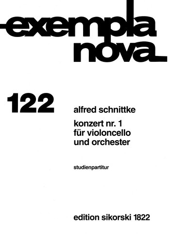Konzert Nr.1 für Violoncello  und Orchester  Studienpartitur