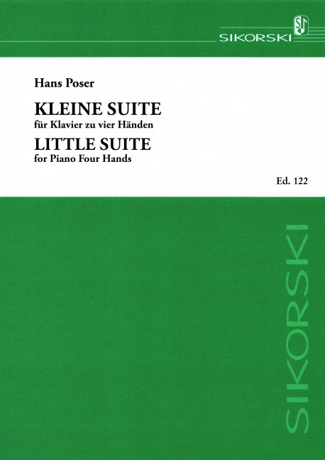 Kleine Suite Nr.1 op.13&nbsp;&nbsp;für Klavier zu 4 Händen&nbsp;&nbsp;