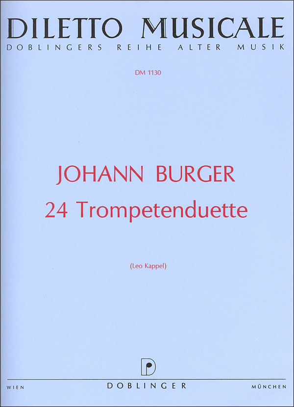 24 Duette für 2 Trompeten  Spielpartitur  
