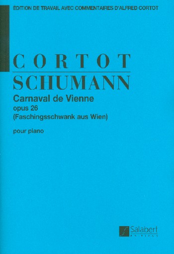 Carnaval de Vienne op.26&nbsp;&nbsp;pour piano&nbsp;&nbsp;