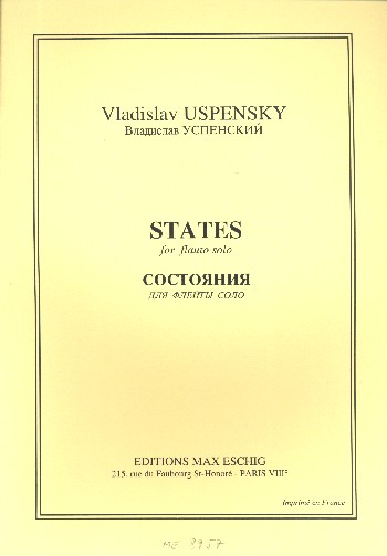 States&nbsp;&nbsp;for flauto solo&nbsp;&nbsp;