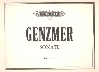 Sonate  für Flöte und Orgel  