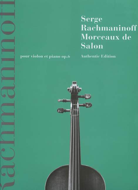 Morceaux de Salon op. 6  für Violine und Klavier  