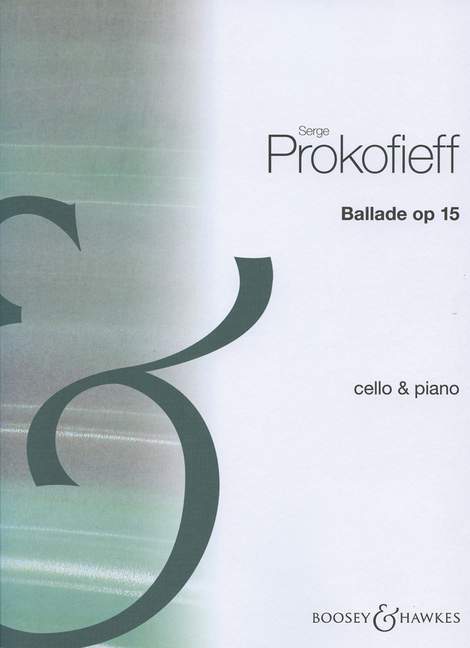 Ballade op. 15  für Violoncello und Klavier  