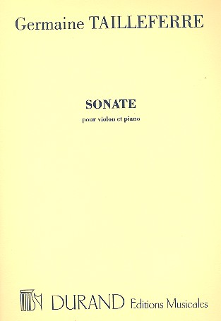 Sonate&nbsp;&nbsp;pour violon et piano&nbsp;&nbsp;