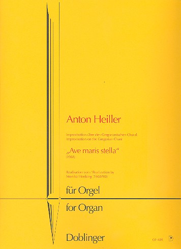 Improvisation über den gregorianischen&nbsp;&nbsp;Choral Ave maris stella für Orgel&nbsp;&nbsp;