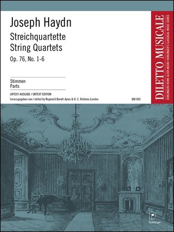 Streichquartette op.76,1-6&nbsp;&nbsp;Stimmen&nbsp;&nbsp;