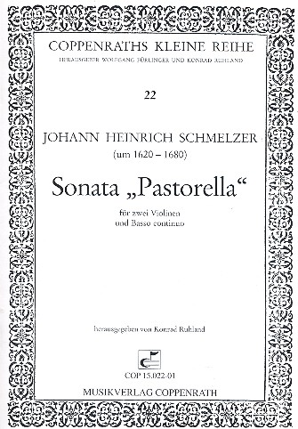 Sonata Pastorella&nbsp;&nbsp;für 2 Violinen und Bc&nbsp;&nbsp;