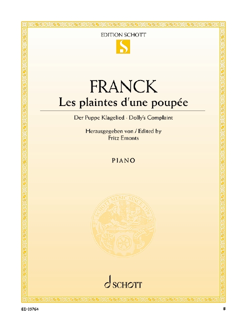 Les plaintes d'une poupée  für Klavier  