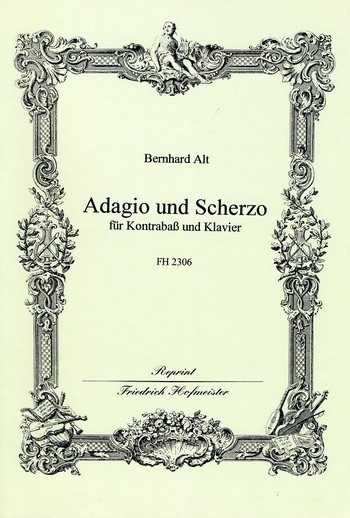 Adagio und Scherzo für Kontrabass  und Klavier  