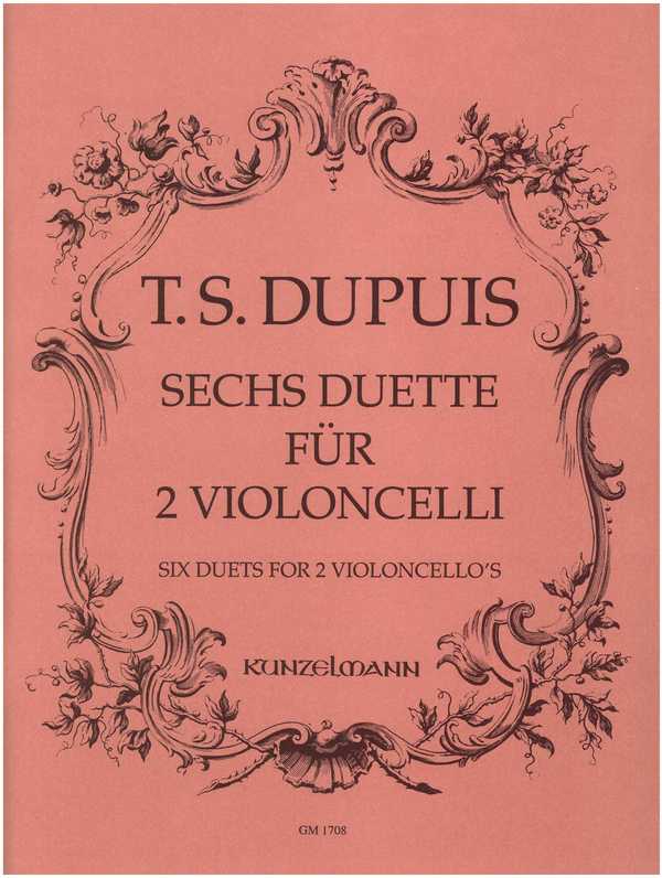 6 Duette&nbsp;&nbsp;für 2 Violoncelli&nbsp;&nbsp;