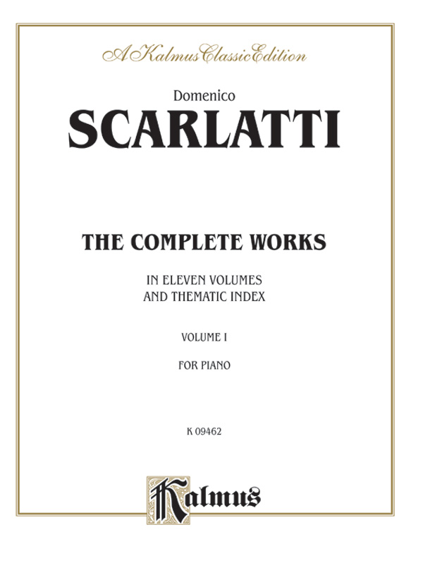 COMPLETE WORKS FOR PIANO, VOL.1&nbsp;&nbsp;IN 11 VOLUMES AND THEMATIC INDEX&nbsp;&nbsp;