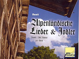 Alpenländische Lieder und Jodler Band 1 Duett