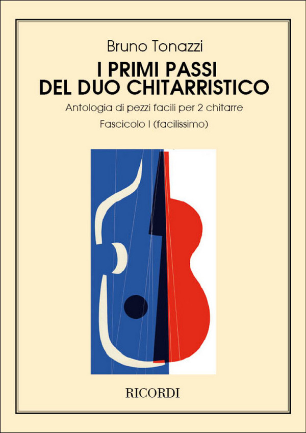 I PRIMI PASSI DEL DUO CHITARRISTICO&nbsp;&nbsp;VOLUME 2 LEICHTE STUECKE FUER&nbsp;&nbsp;2 GITARREN