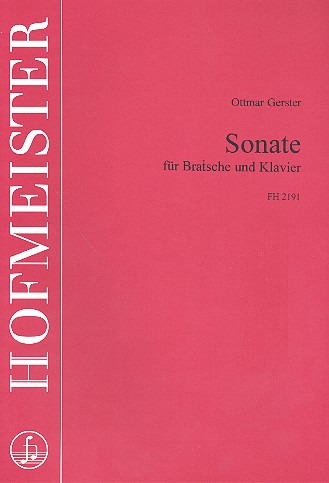 Sonate für Viola und Klavier&nbsp;&nbsp;&nbsp;&nbsp;