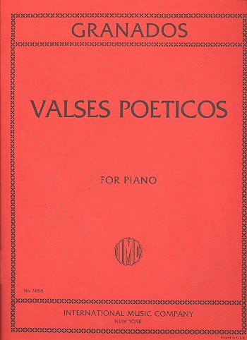 Valses poeticos&nbsp;&nbsp;for piano&nbsp;&nbsp;