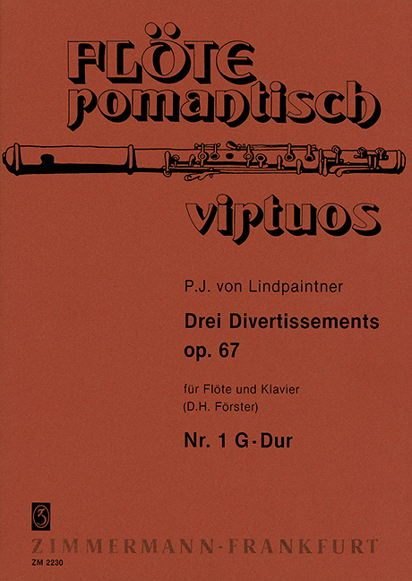 Divertissement G-Dur op.67,1&nbsp;&nbsp;für Flöte und Klavier&nbsp;&nbsp;