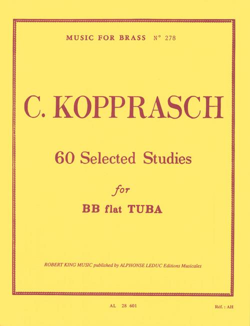 60 selected studies  for tuba in Bb  