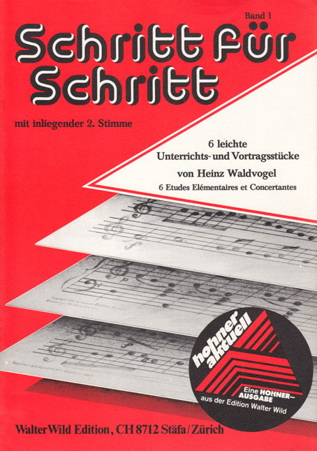 SCHRITT FUER SCHRITT AKKORDEON  MIT INLIEGENDER 2. STIMME - BAND 1  