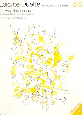 Leichte Duette Band 2 Heft 2&nbsp;&nbsp;für 2 Saxophone&nbsp;&nbsp;