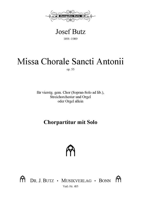 Missa 'Chorale Sancti Antonii'
