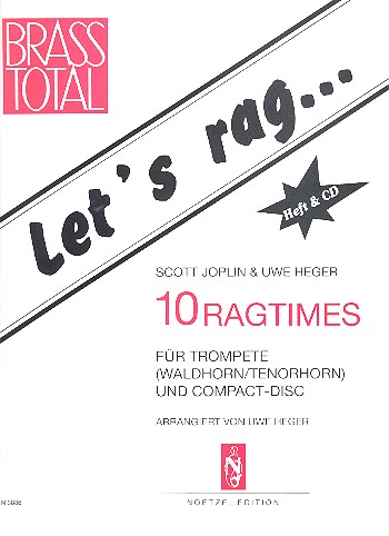 Let's rag... (+CD)    für Trompete (Waldhorn, Tenorhorn)  