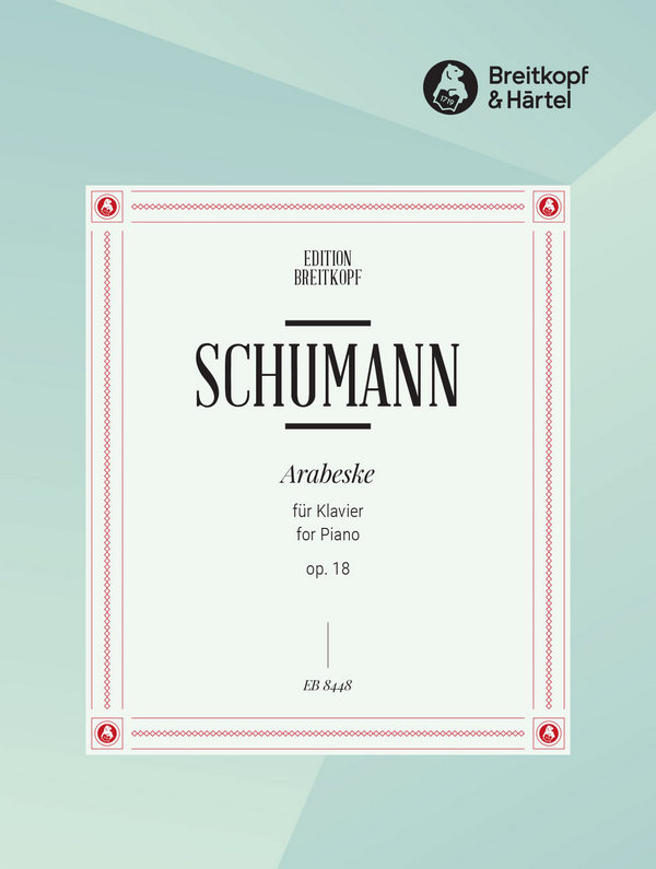 Arabeske op.18  für Klavier  