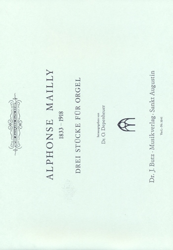 3 Stücke  für Orgel  