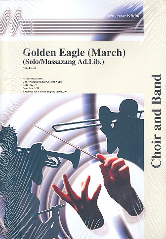 Golden Eagle for band, harmonie&nbsp;&nbsp;march&nbsp;&nbsp;