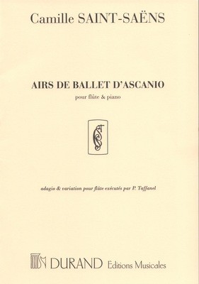 Airs de ballet d'Ascanio Adagio  et variation pour flûte et piano  