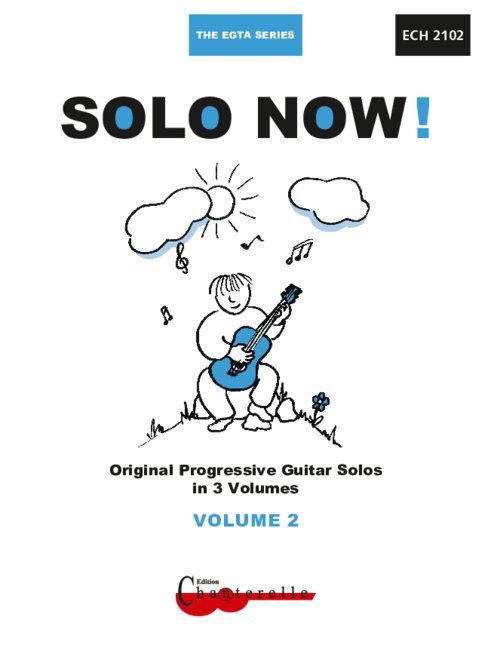 Solo now vol.2&nbsp;&nbsp;for guitar&nbsp;&nbsp;the egta series