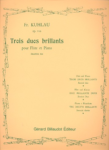 Duo brillant op.110,2 pour flute&nbsp;&nbsp;et piano&nbsp;&nbsp;