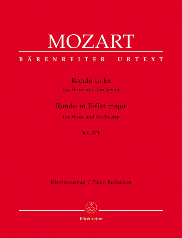 Rondo Es-Dur KV371&nbsp;&nbsp;für Horn und Klavier&nbsp;&nbsp;