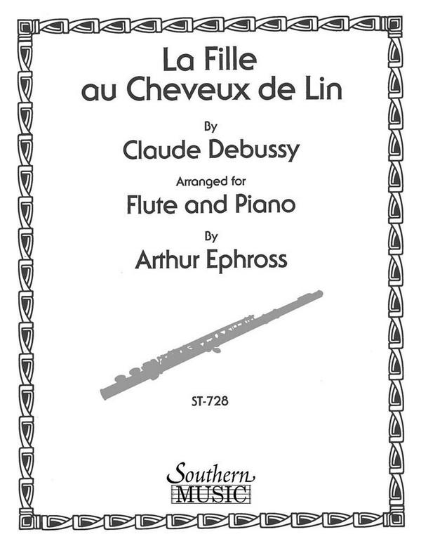 The Girl with the flaxen Hair&nbsp;&nbsp;for flute and piano&nbsp;&nbsp;