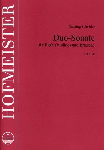 Duo-Sonate für Flöte (Violine)&nbsp;&nbsp;und Viola&nbsp;&nbsp;