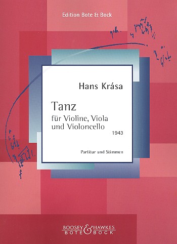 Tanz  für Violine, Viola und Violoncello  Partitur und Stimmen