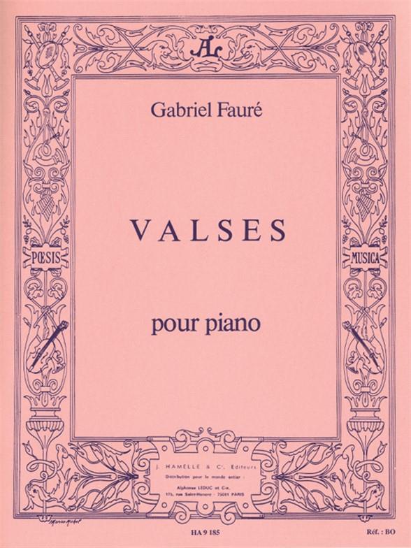 Valses &nbsp;&nbsp;pour piano&nbsp;&nbsp;