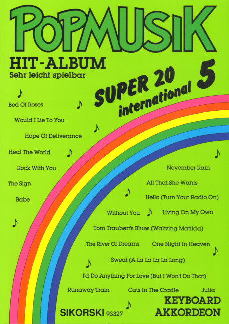 Popmusik Hit-Album Super 20: International 5&nbsp;&nbsp;&nbsp;&nbsp;